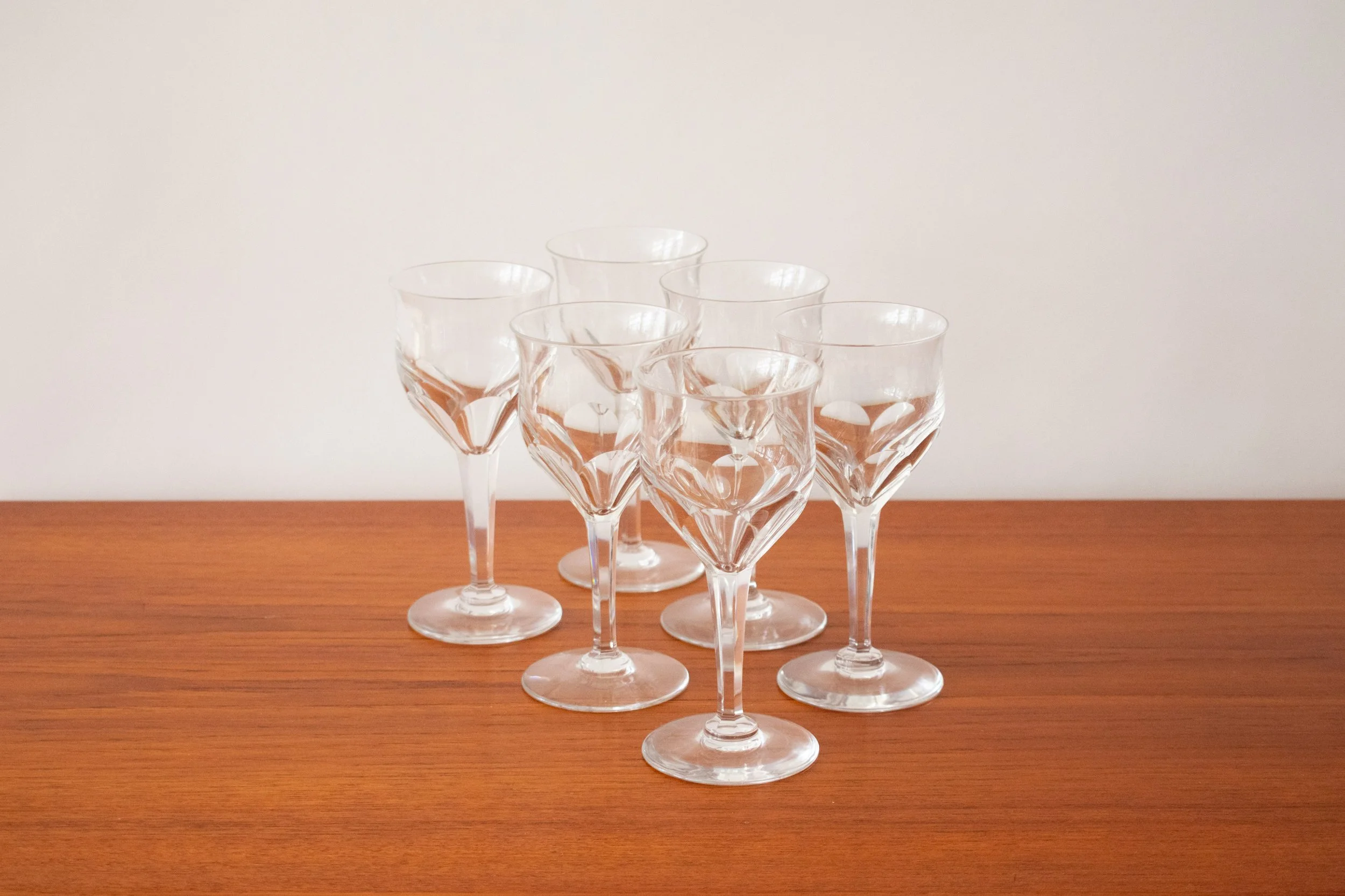 Val St. Lambert Crystal Glassware — RESIDE